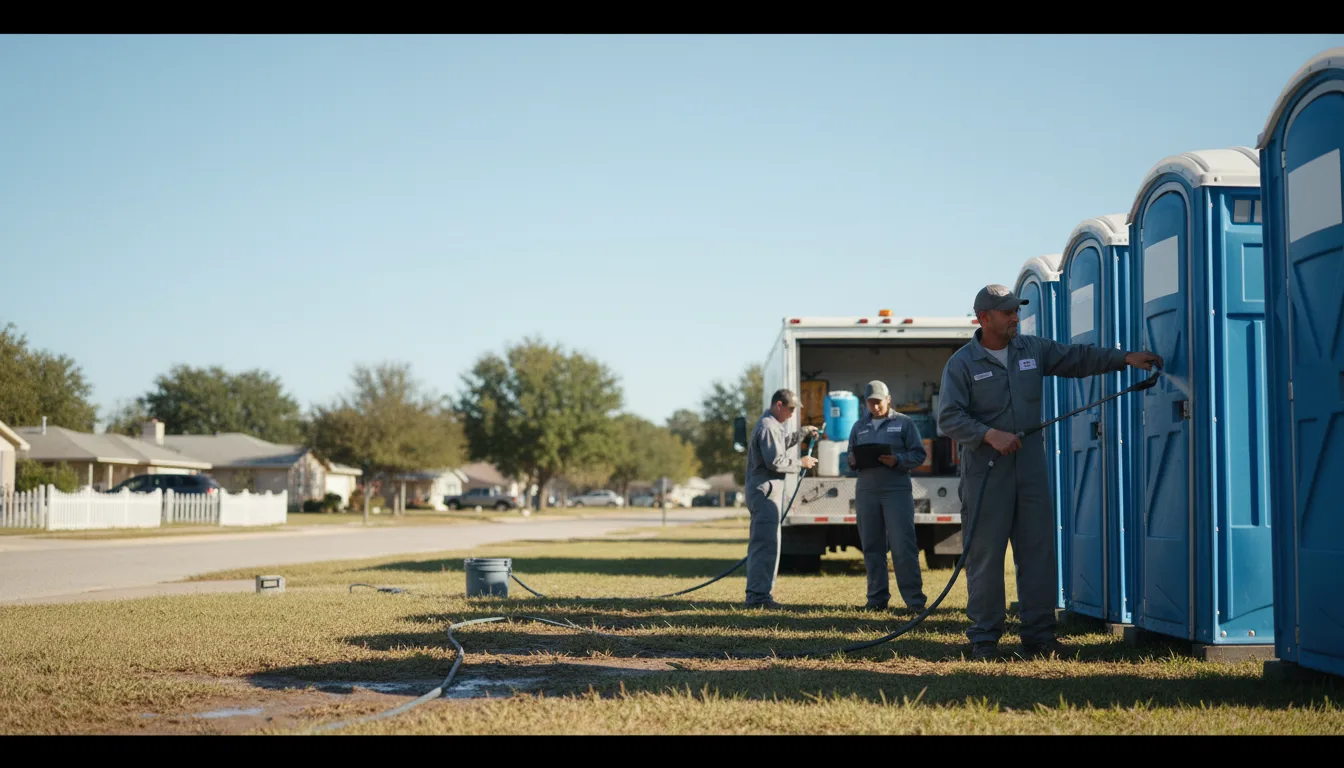 Long-Term Portable Toilet Rental in Connersville, IN near me